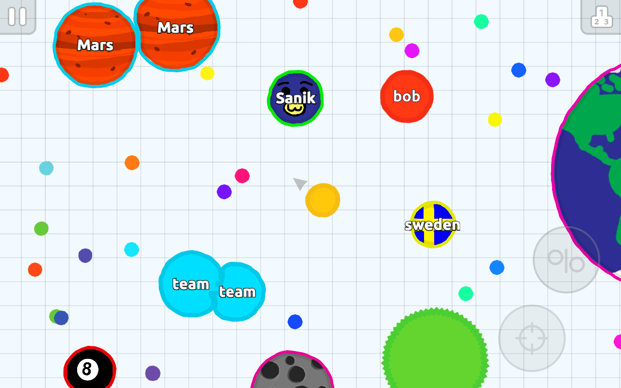 Agar.io APK screenshot