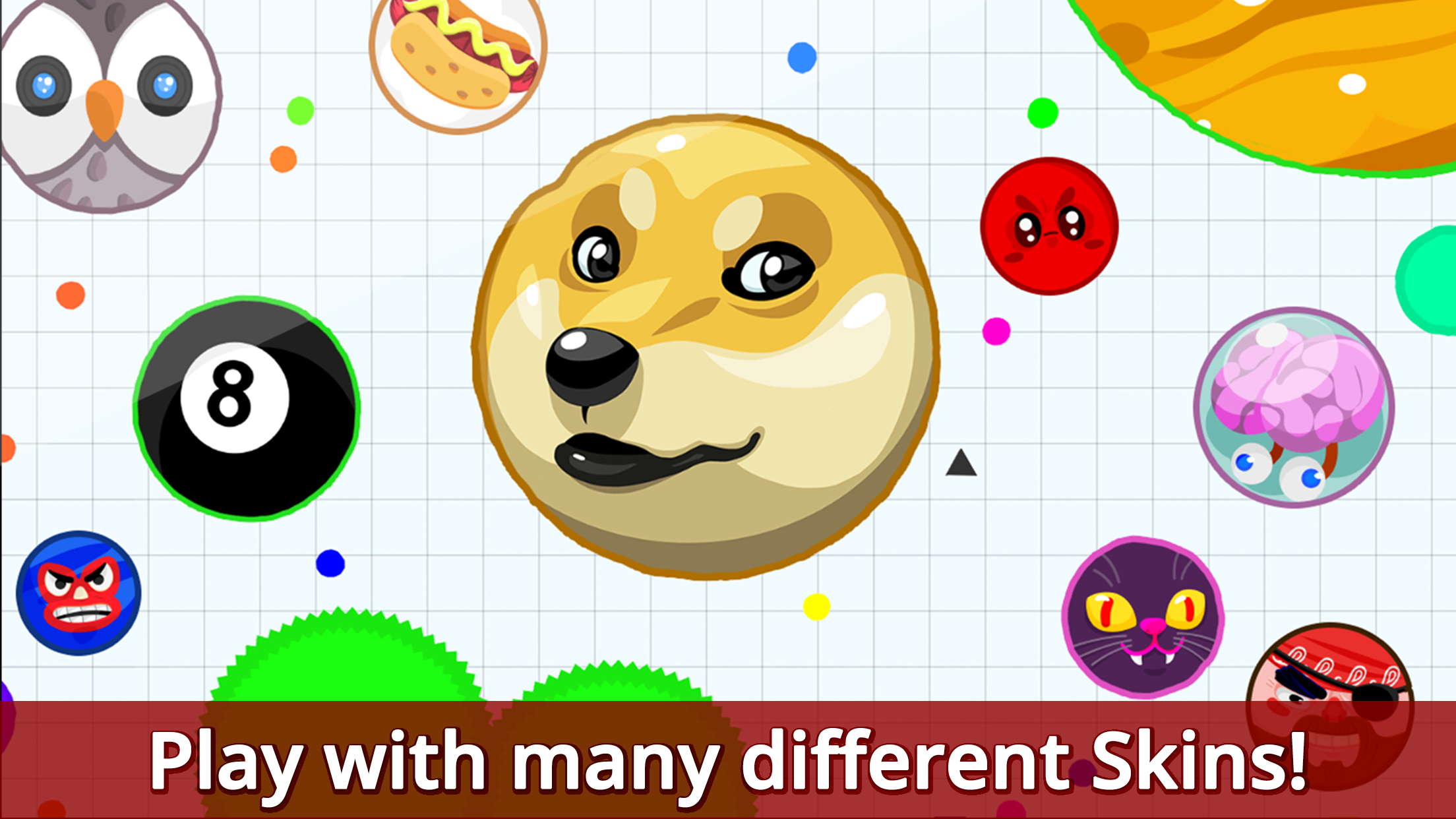Agar.io APK screenshot