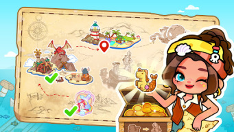 Aha World: Doll Dress-Up Game APK screenshot