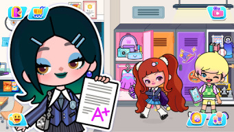 Aha World: Doll Dress-Up Game APK screenshot