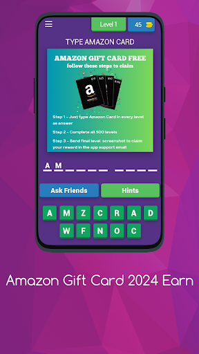 AMAZON GIFT CARD 2024 EARN 2