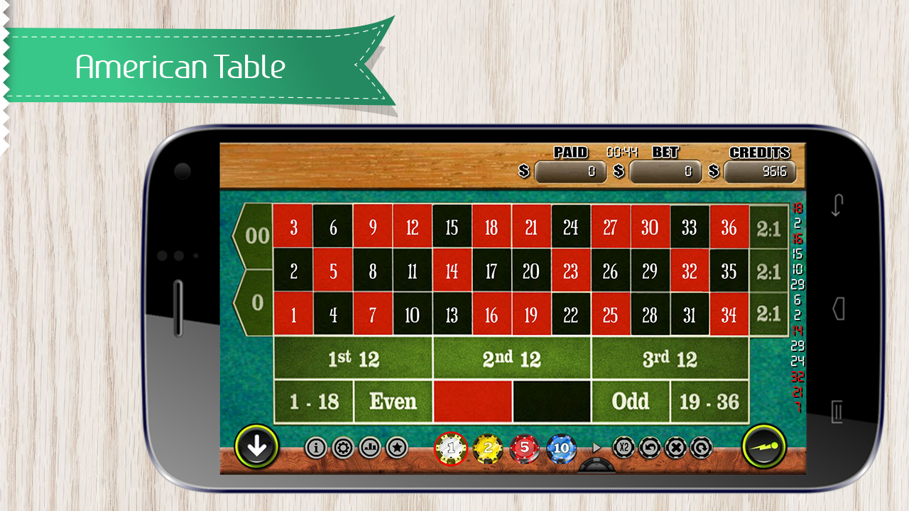 American Roulette screenshot