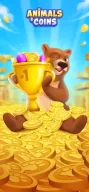 Animals & Coins Adventure Game APK screenshot