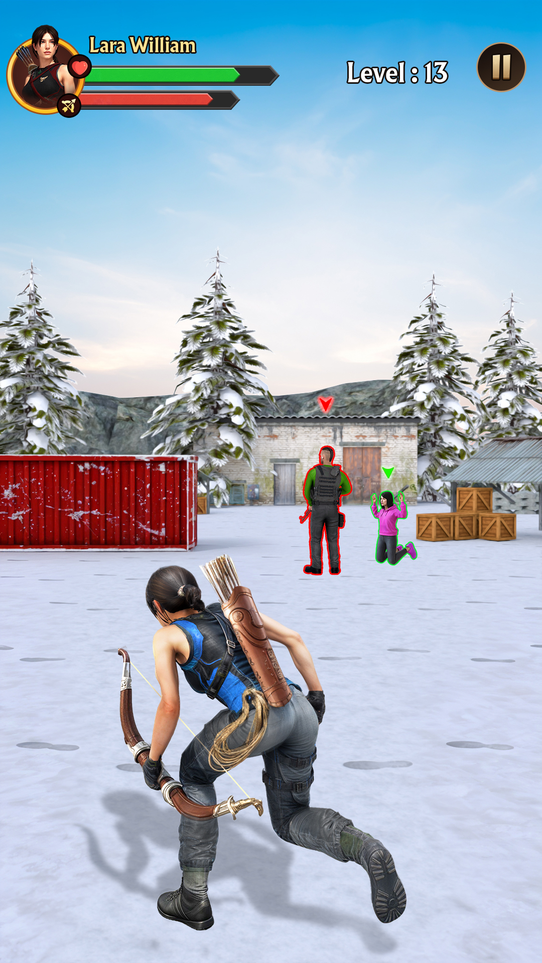 Archer Assassin Shooting Game APK screenshot