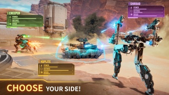 Armor Attack: robot PvP game screenshot