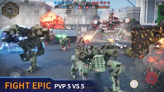 Armor Attack: robot PvP game 22