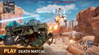 Armor Attack: robot PvP game screenshot