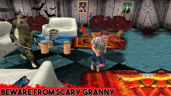 Army Granny Scary Ghost 3D APK screenshot