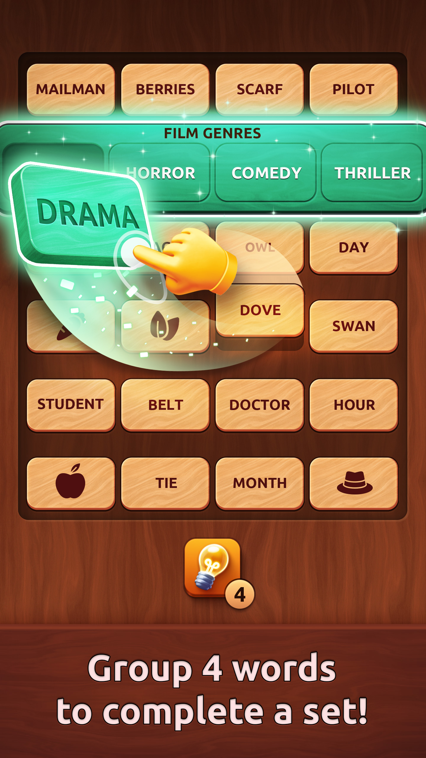 Associations - Colorwood Game APK screenshot