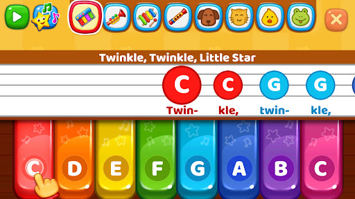 Baby Games: Piano & Baby Phone APK screenshot