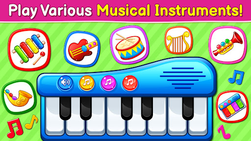 Baby Games: Piano & Baby Phone APK screenshot
