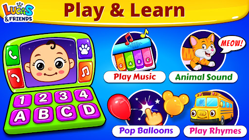 Baby Games: Piano & Baby Phone APK screenshot