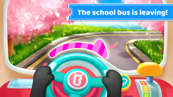 Школьный Автобус Малышки Панды APK screenshot