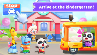 Школьный Автобус Малышки Панды APK screenshot