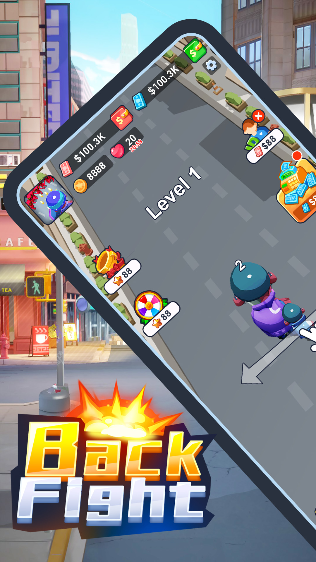 Back Fight APK screenshot