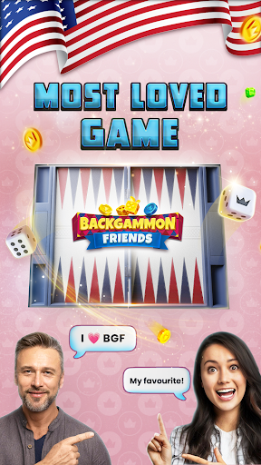Backgammon Friends Online APK screenshot