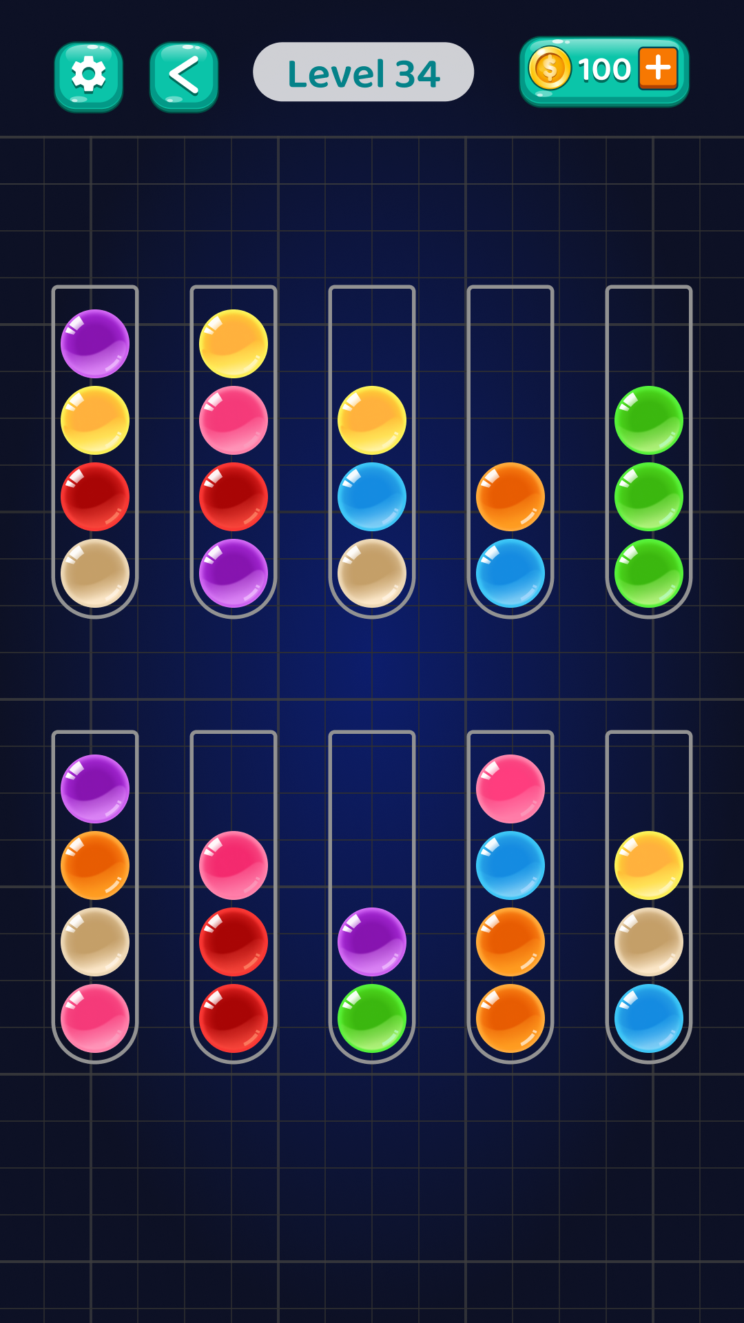 Ball Sortpuz - головоломка APK screenshot