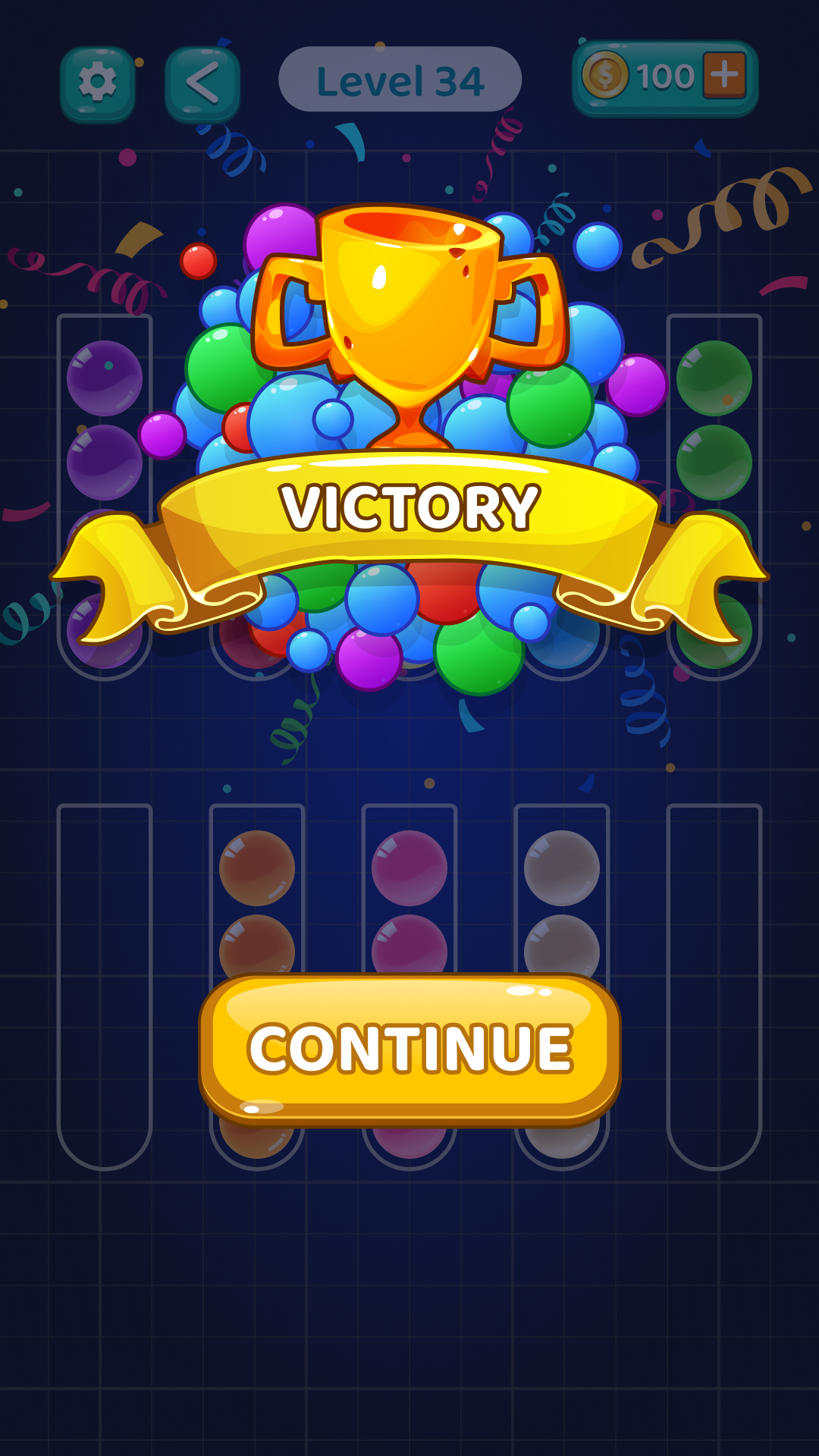 Ball Sortpuz - головоломка APK screenshot