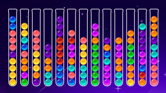 Ball Sort: Sorting-Bubble Sort screenshot