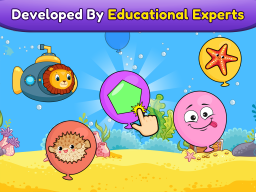 Balloon Pop Kids Learning Game APK screenshot