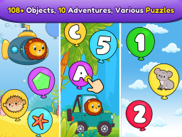 Balloon Pop Kids Learning Game APK screenshot