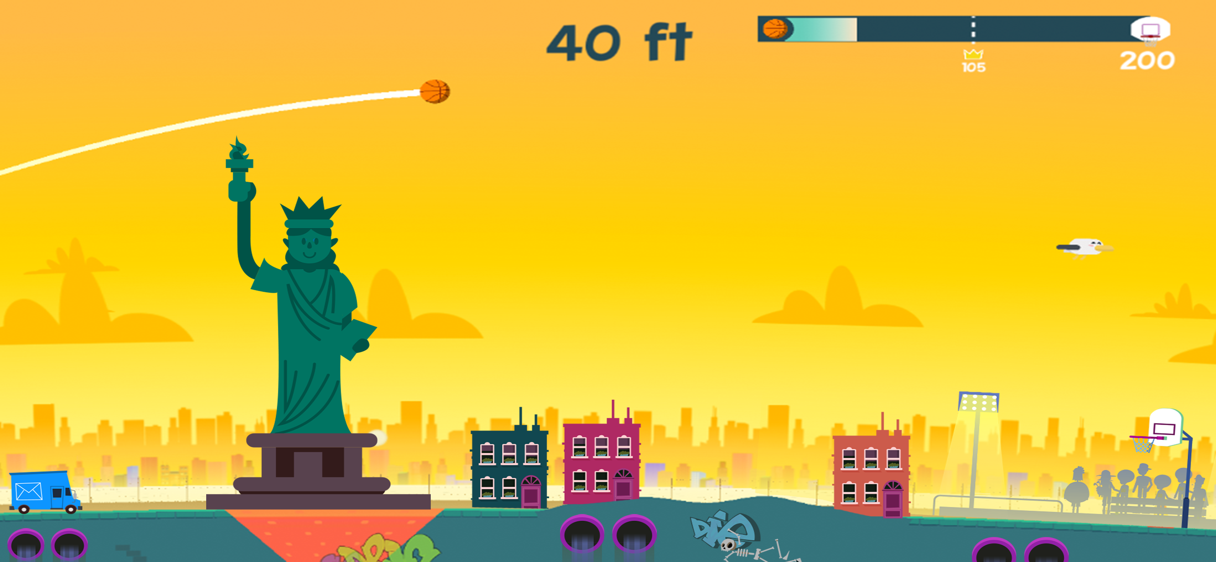 Basket Orbit APK screenshot