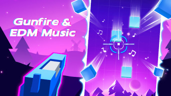 Огневой бит - Мusic и стрельба APK screenshot
