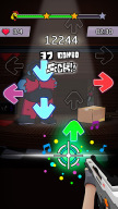 Beat Shooter Night: Rap Battle APK screenshot