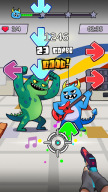 Beat Shooter Night: Rap Battle APK screenshot