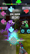 Beat Shooter Night: Rap Battle APK screenshot