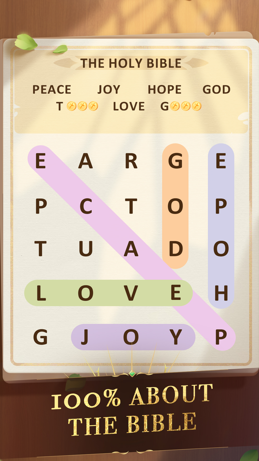 Bible Word Search APK screenshot