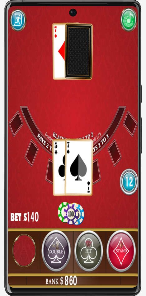 Blackjack : Offline 21 Game screenshot
