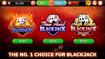 Blazing Bets Blackjack 21 screenshot