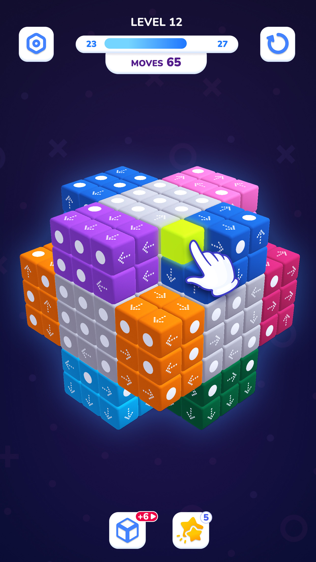 Block Away - Tap Out Puzzle APK screenshot