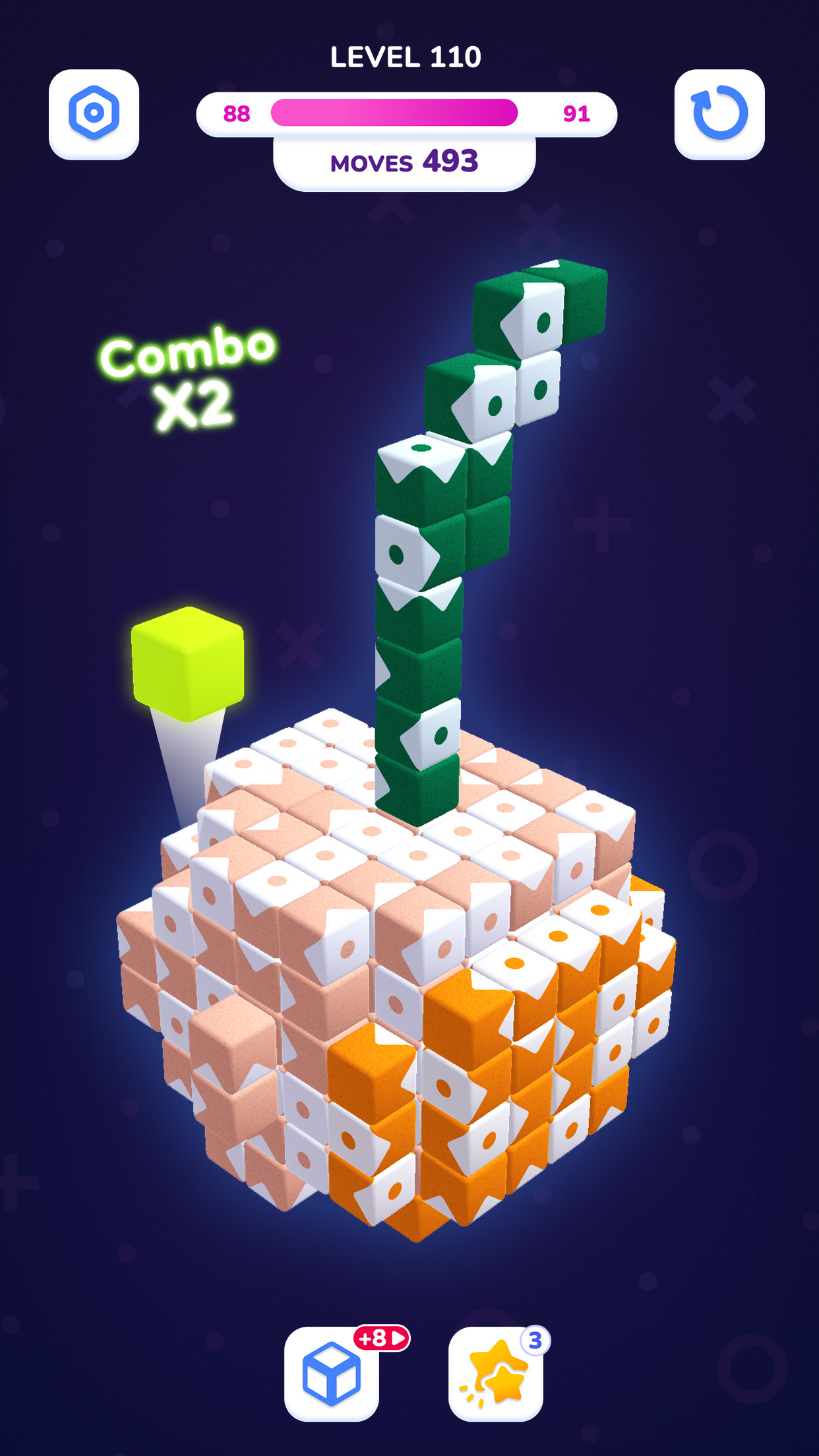 Block Away - Tap Out Puzzle APK screenshot