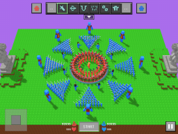 Blocky Ragdoll Battle screenshot