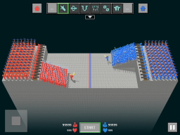 Blocky Ragdoll Battle screenshot