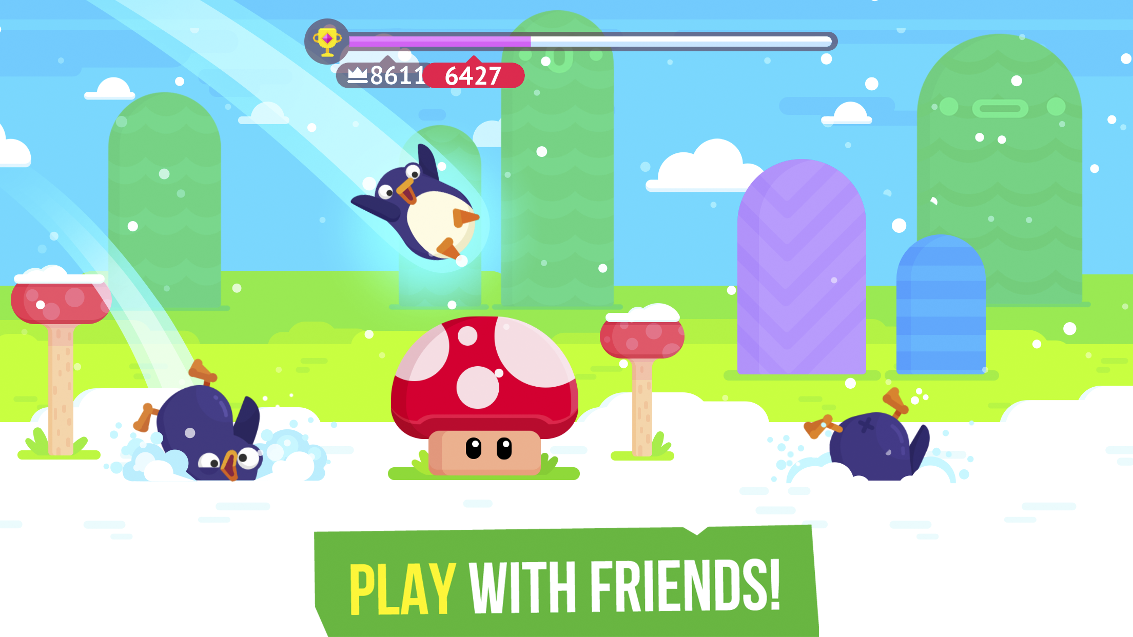 Bouncemasters: Penguin Games APK screenshot