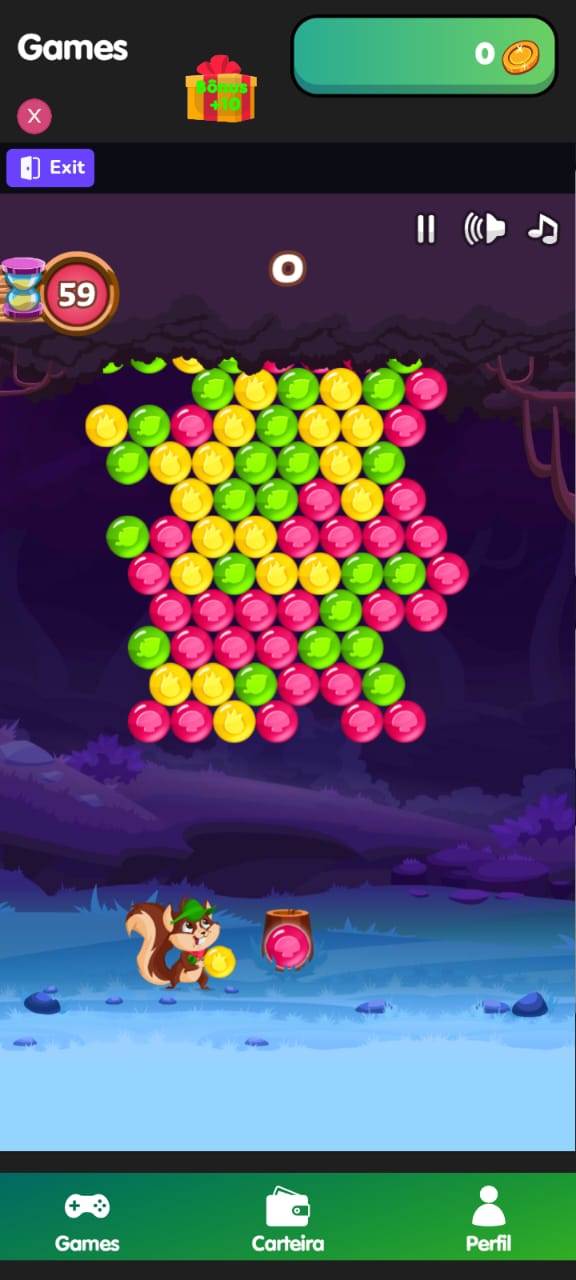 Bubble Woods Pix screenshot