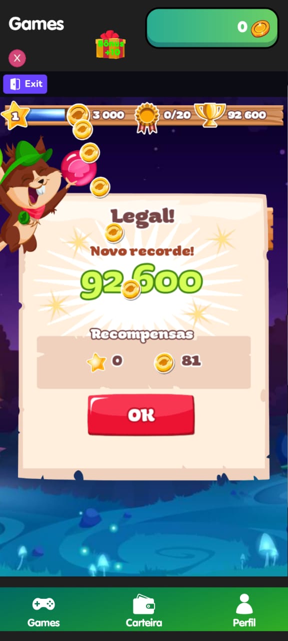 Bubble Woods Pix screenshot