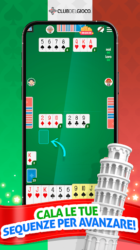 Burraco Italiano Online: Carte APK screenshot