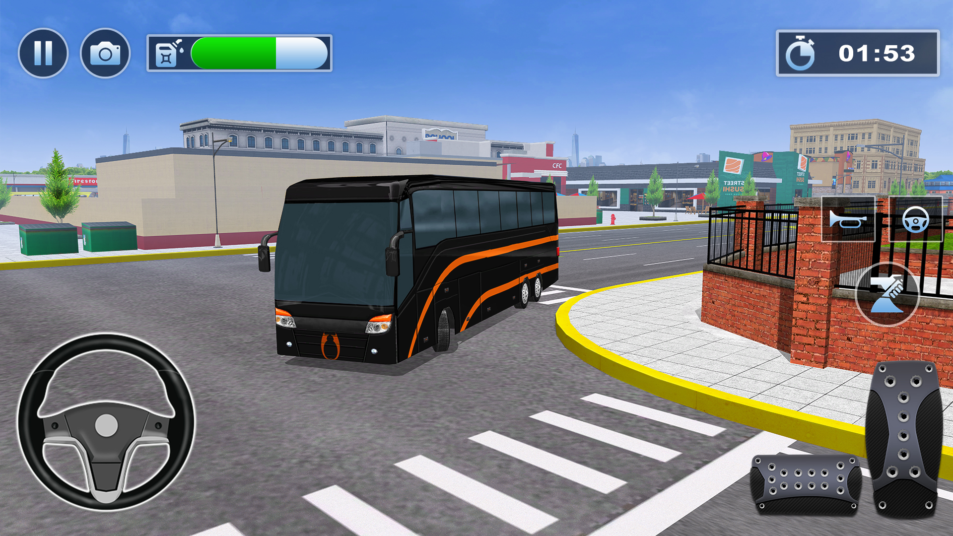 Bus Simulator : 3D Bus Games APK screenshot