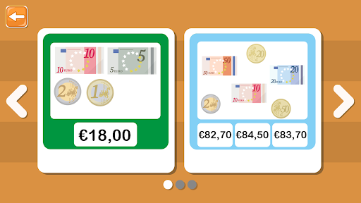 Calculating with money APK screenshot