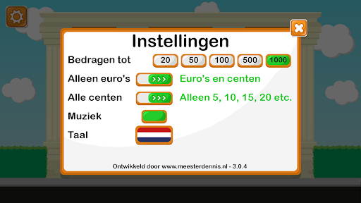 Calculating with money APK screenshot
