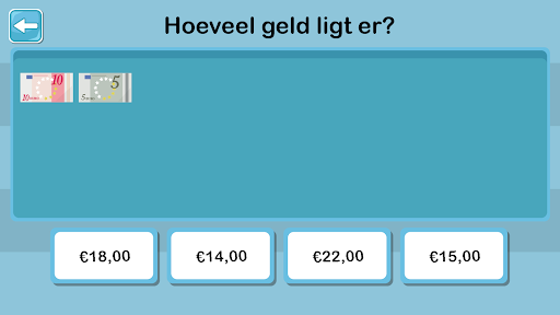 Calculating with money APK screenshot