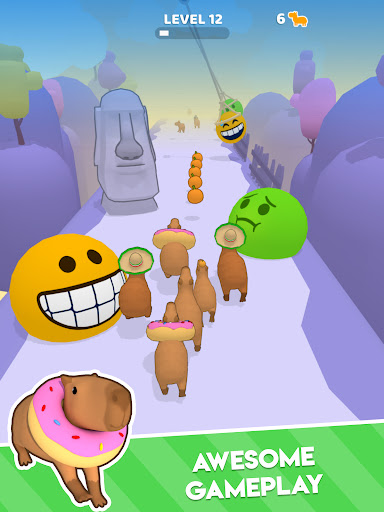 Capybara Rush APK screenshot