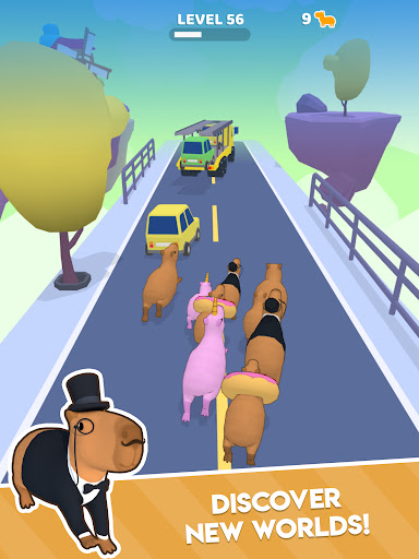 Capybara Rush APK screenshot