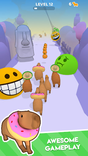 Capybara Rush APK screenshot