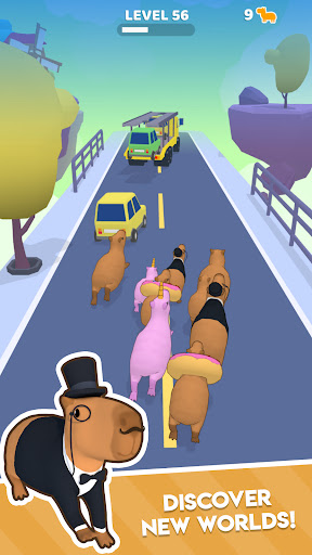 Capybara Rush APK screenshot