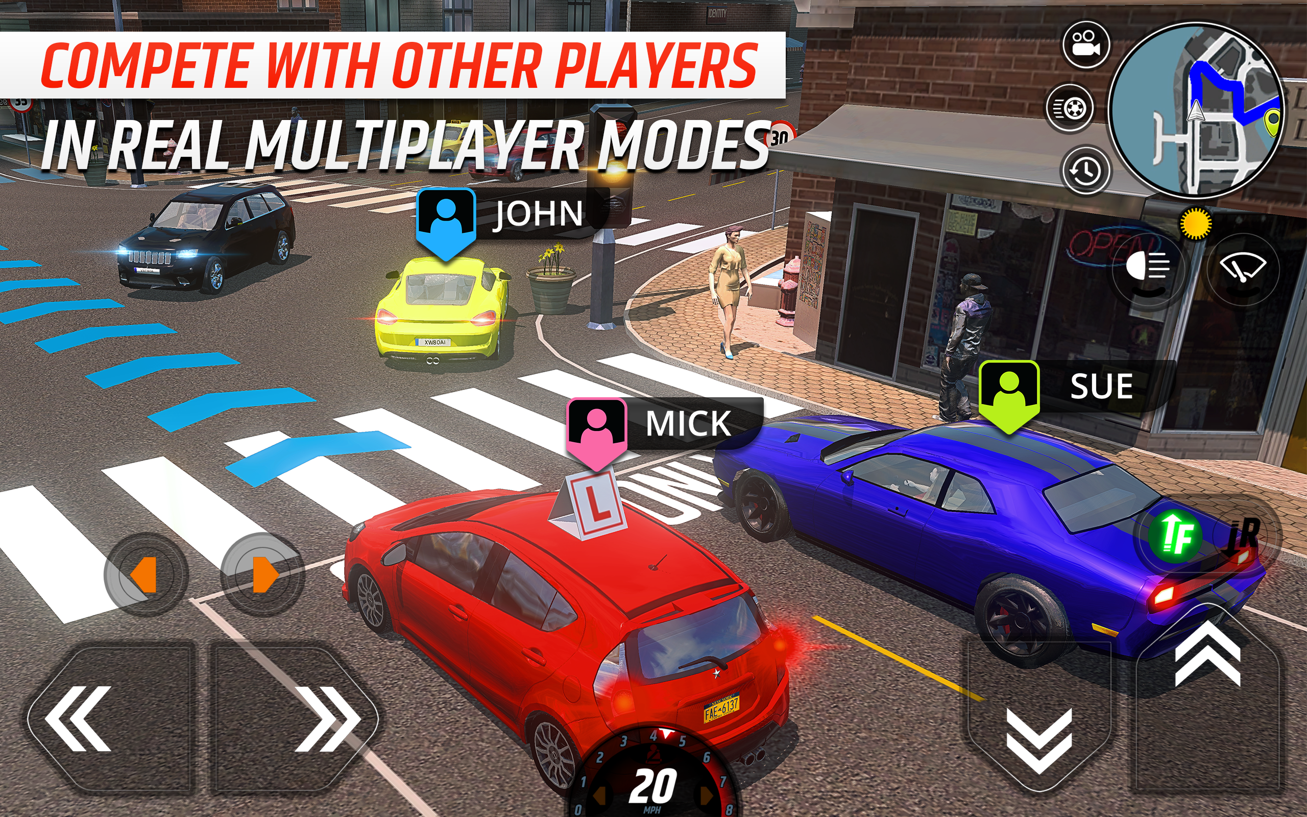 Car Driving School Simulator APK screenshot